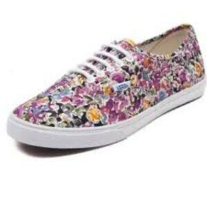 Vans floral sneakers 7 women